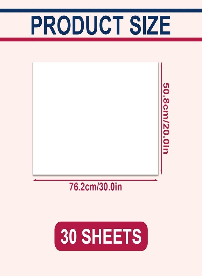 NICECRAFT 30 Sheets 20 x 30 Inch Acid Free Tissue Paper for Storage White Archival Tissue Wrapping Paper Sheets Bulk Large Protecting Clothing Gifts Bags Packaging - Image 2